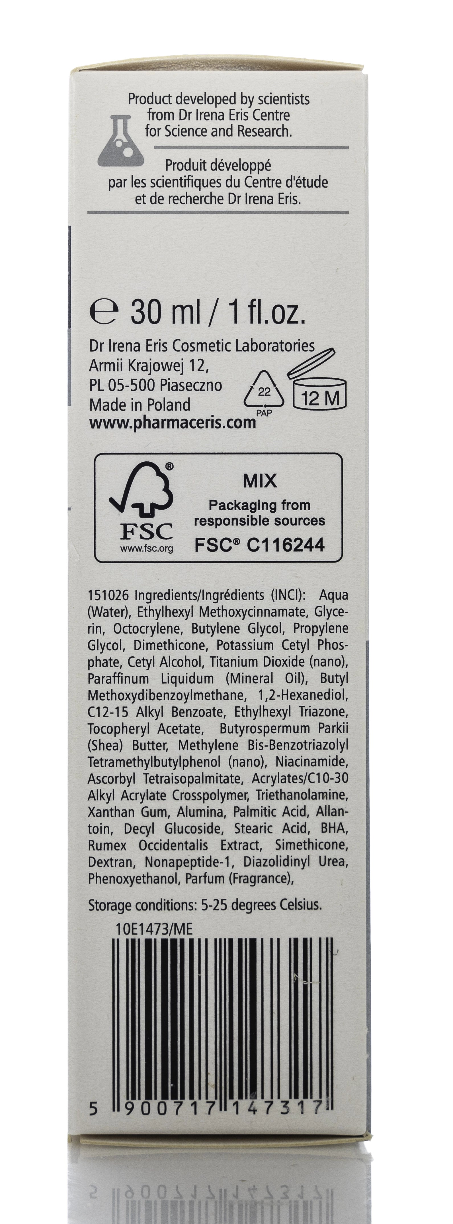 Pharmaceris Albucin White SPF50 Day Cream 30ml