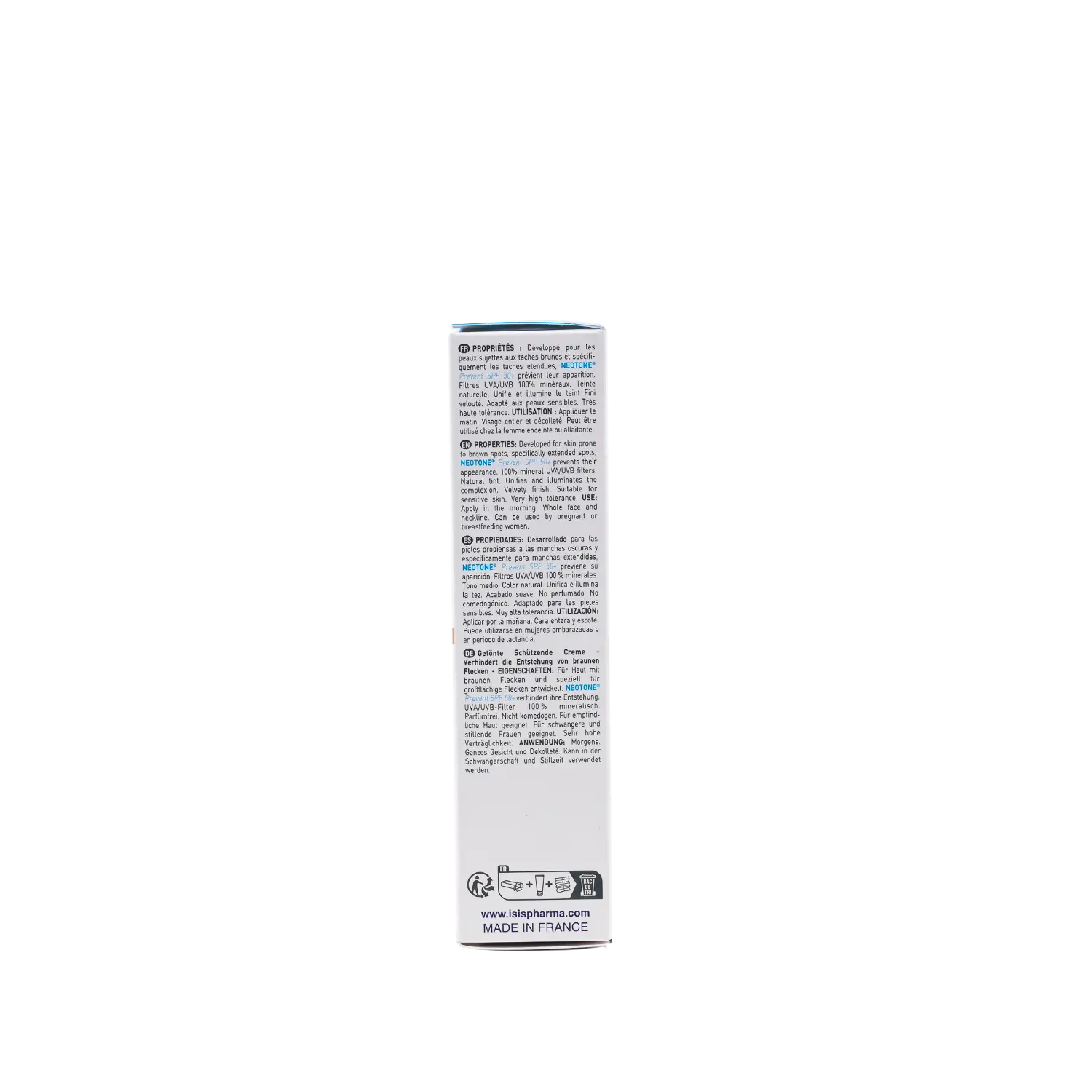 ISIS Pharma Neotone Prevent Spf50 Cream 30Ml