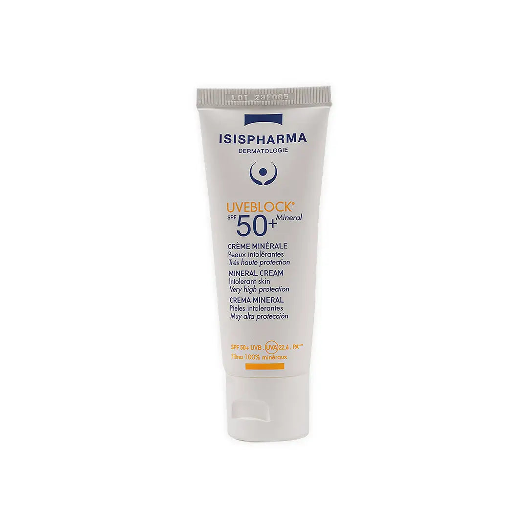 ISIS Pharma UVEBLOCK SPF50+ كريم معدني 40 مل