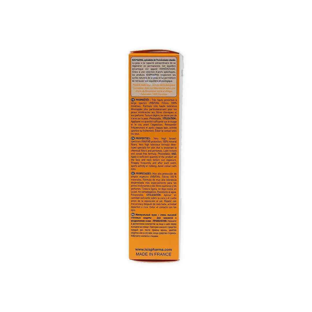 ISIS Pharma UVEBLOCK SPF50+ كريم معدني 40 مل