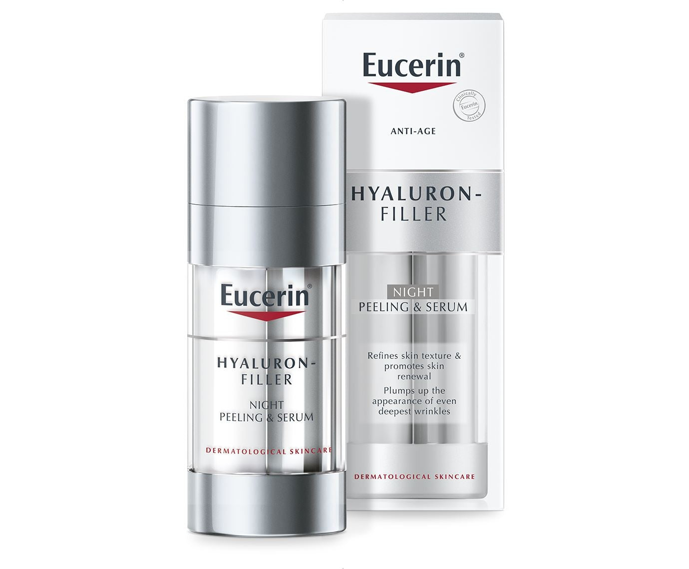 Eucerin Hyaluron-Filler Night Peeling & Serum 30 مل