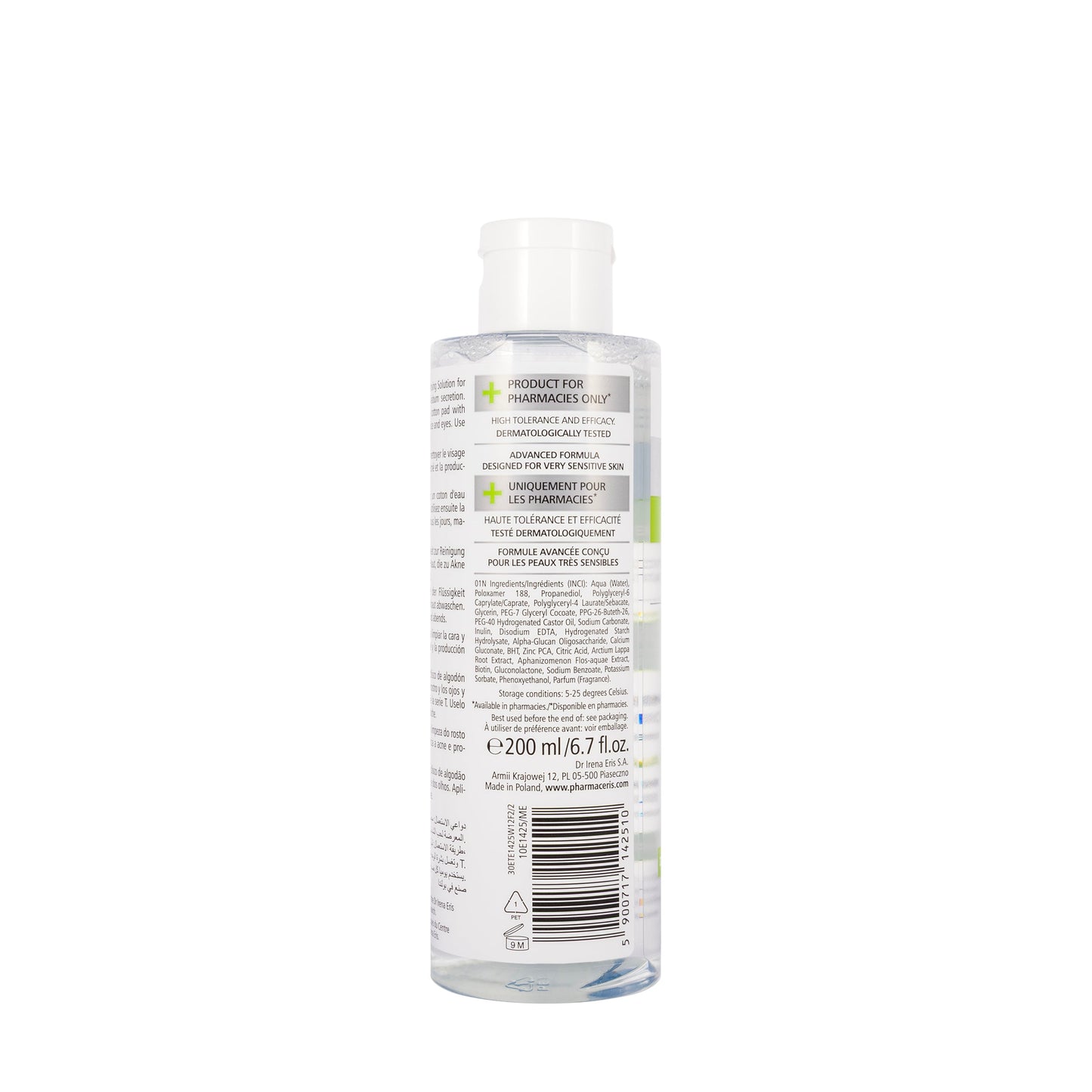 Pharmaceris T Sebo-Micellar Solution for Oily Skin 200 Ml