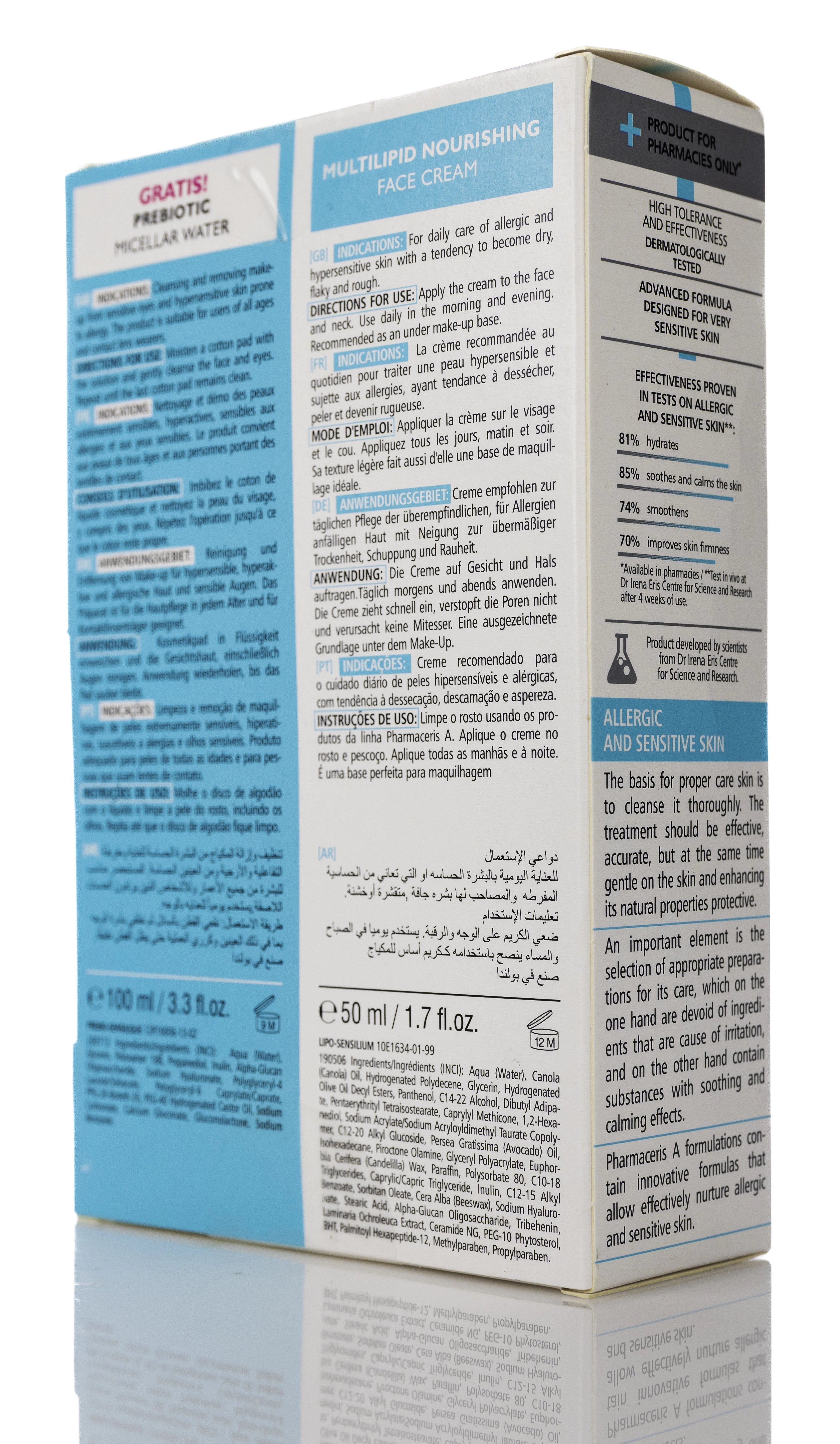 Pharmaceris Lipo Sensilium + Prebio Sensilique Sensitive Skin Set
