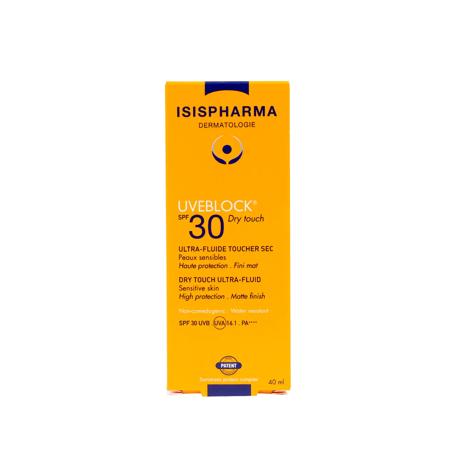 ISIS Pharma UVEBLOCK SPF30 Dry Touch سائل خفيف جداً 40 مل
