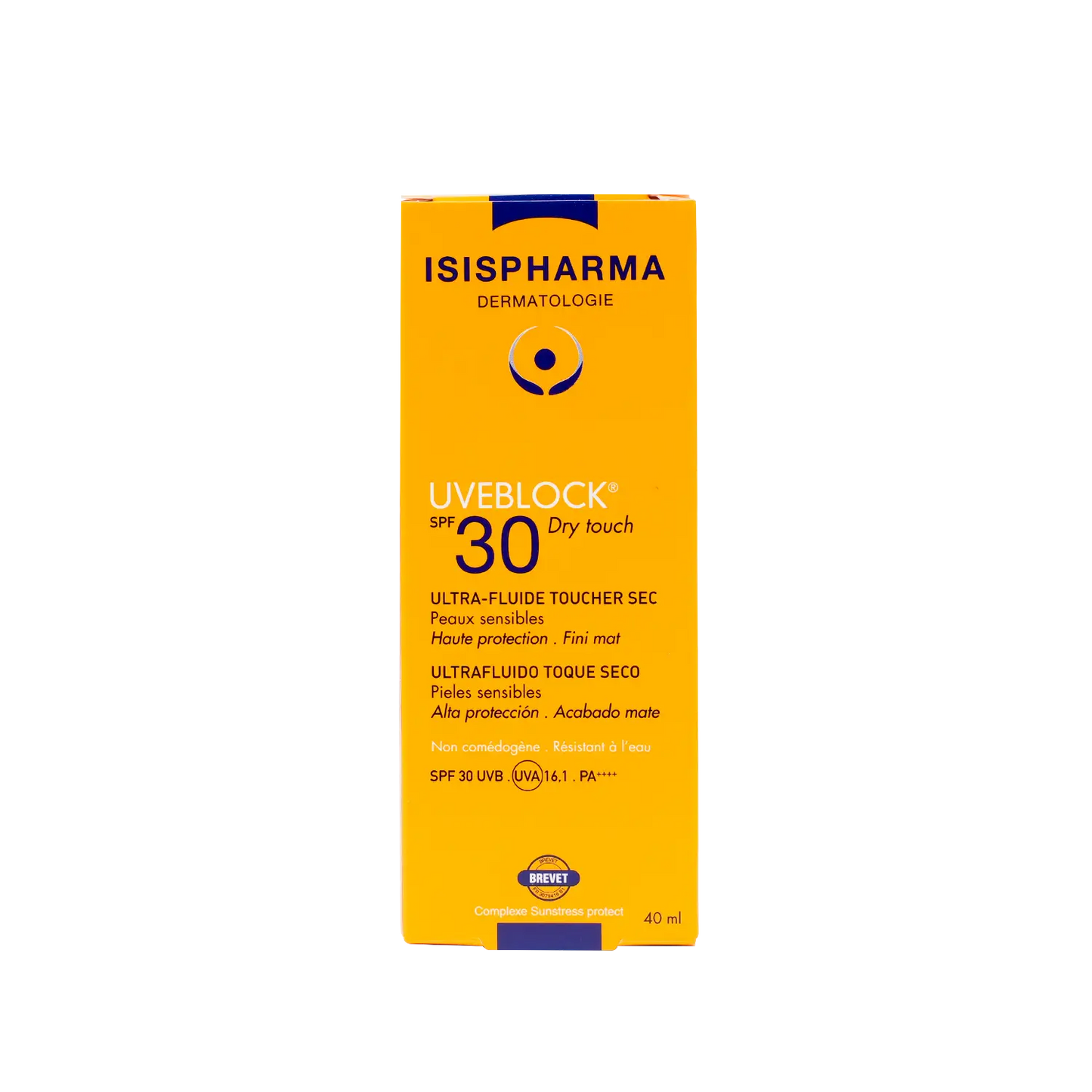 ISIS Pharma UVEBLOCK SPF30 Dry Touch Ultra Fluid 40 ml