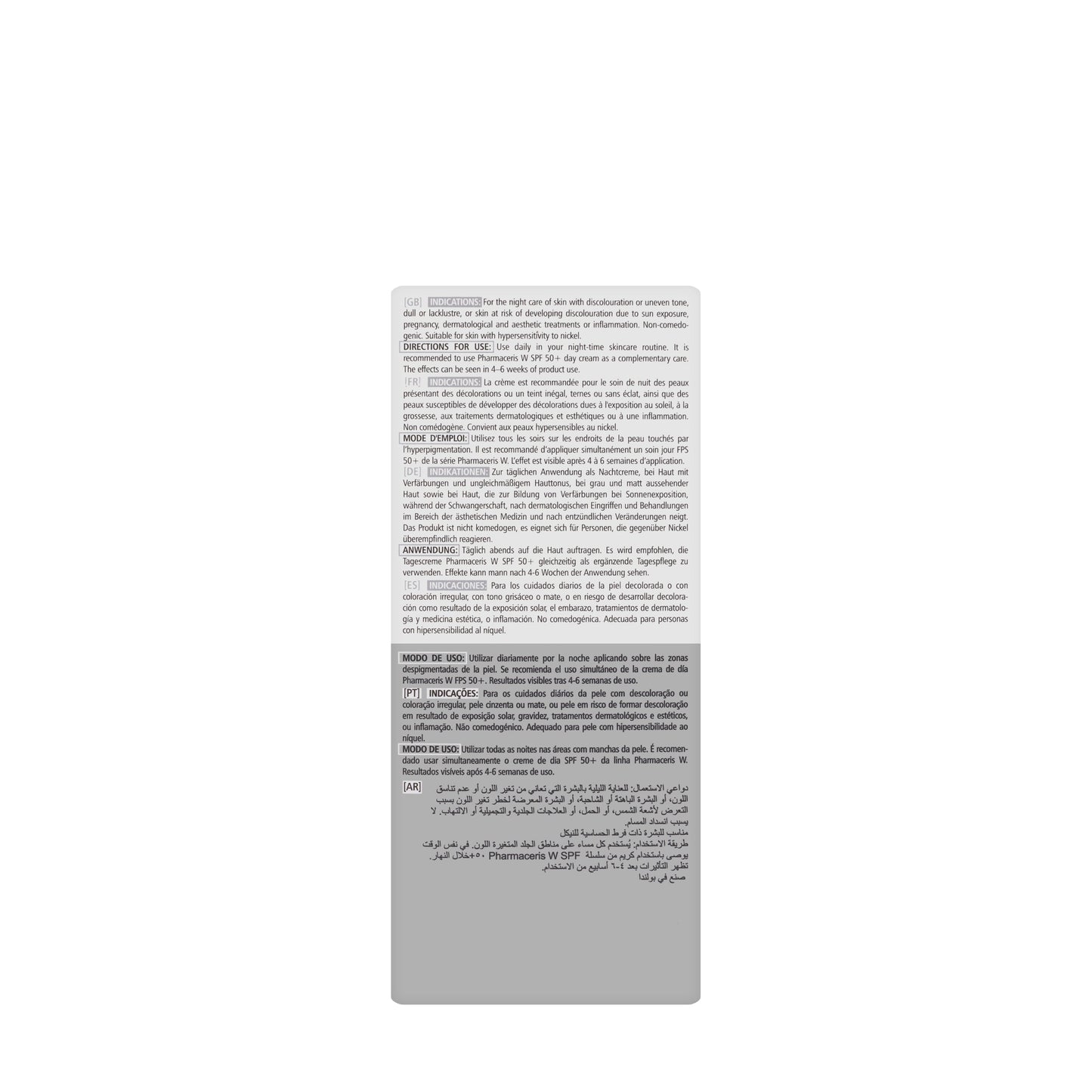 Pharmaceris W Depigment Intense Night Cream 50 Ml