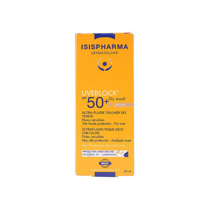 ISIS Pharma UVEBLOCK SPF50+ Dry Touch Ultra Fluid 40 ml (Medium)