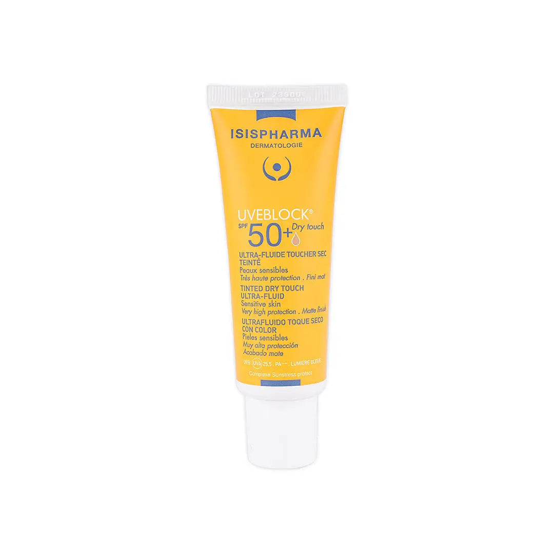 ISIS Pharma UVEBLOCK SPF50+ Dry Touch سائل فائق 40 مل (متوسط)