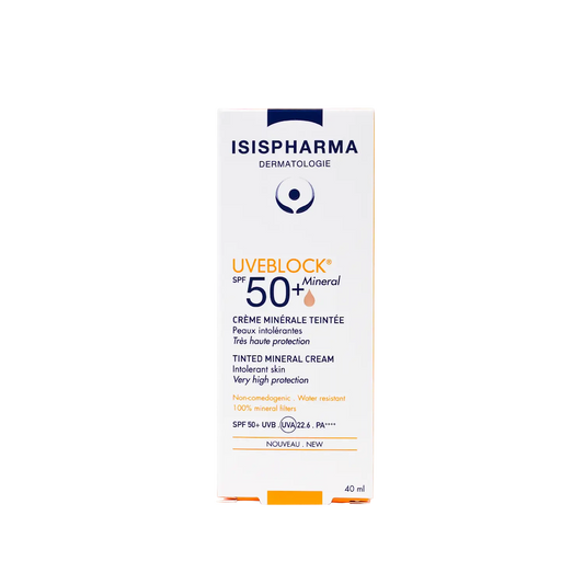 ISIS Pharma UVEBLOCK SPF50+ Tinted Mineral Cream 40 ml