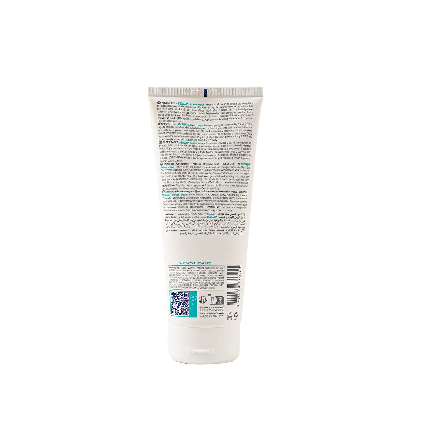 ISIS Pharma Secalia Nourishing Shower Cream 200ml
