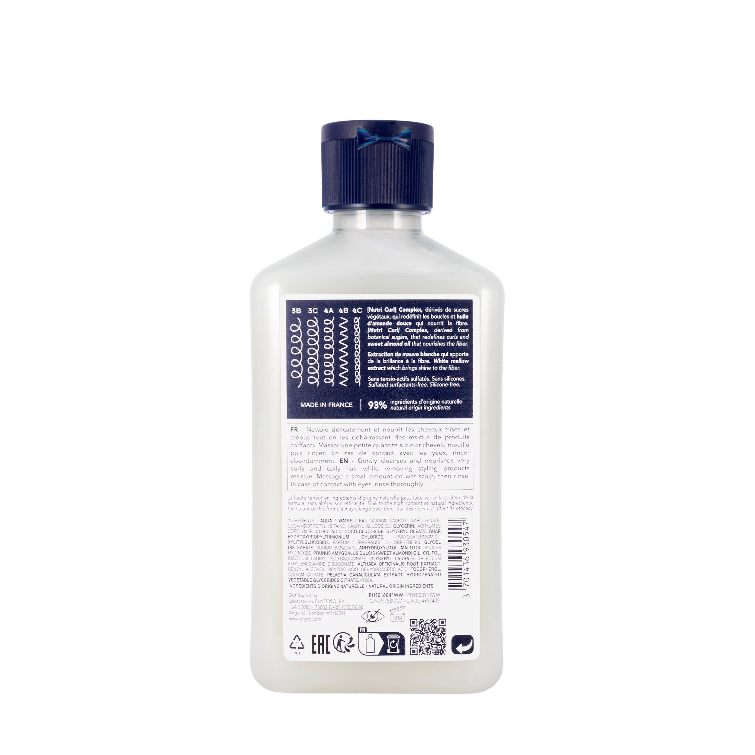 Phyto Intense Curls Nourish Shampoo 250 ml