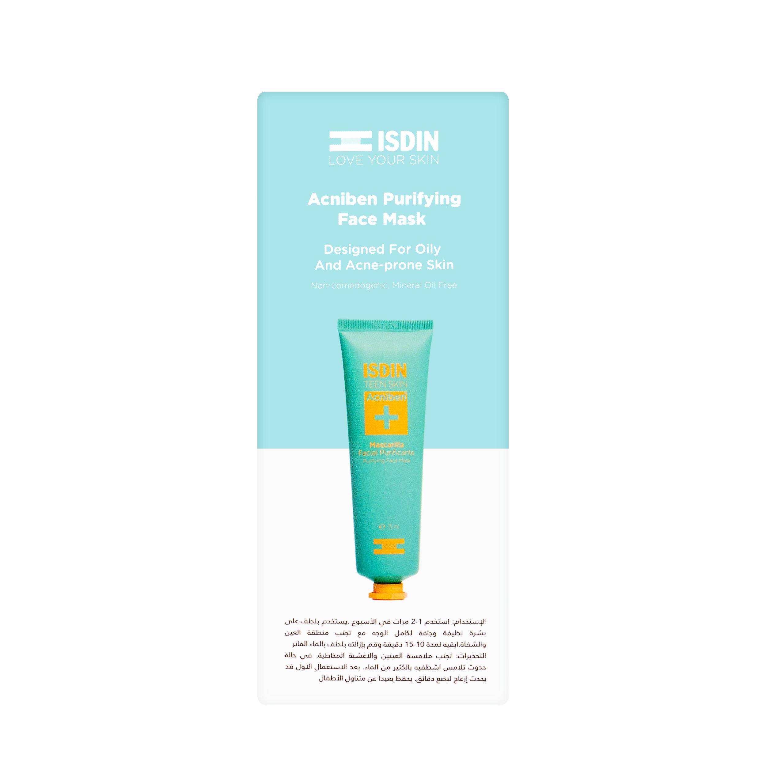 Isdin Acniben Matifying Cleanser and Facial Purify 75 ml Offer