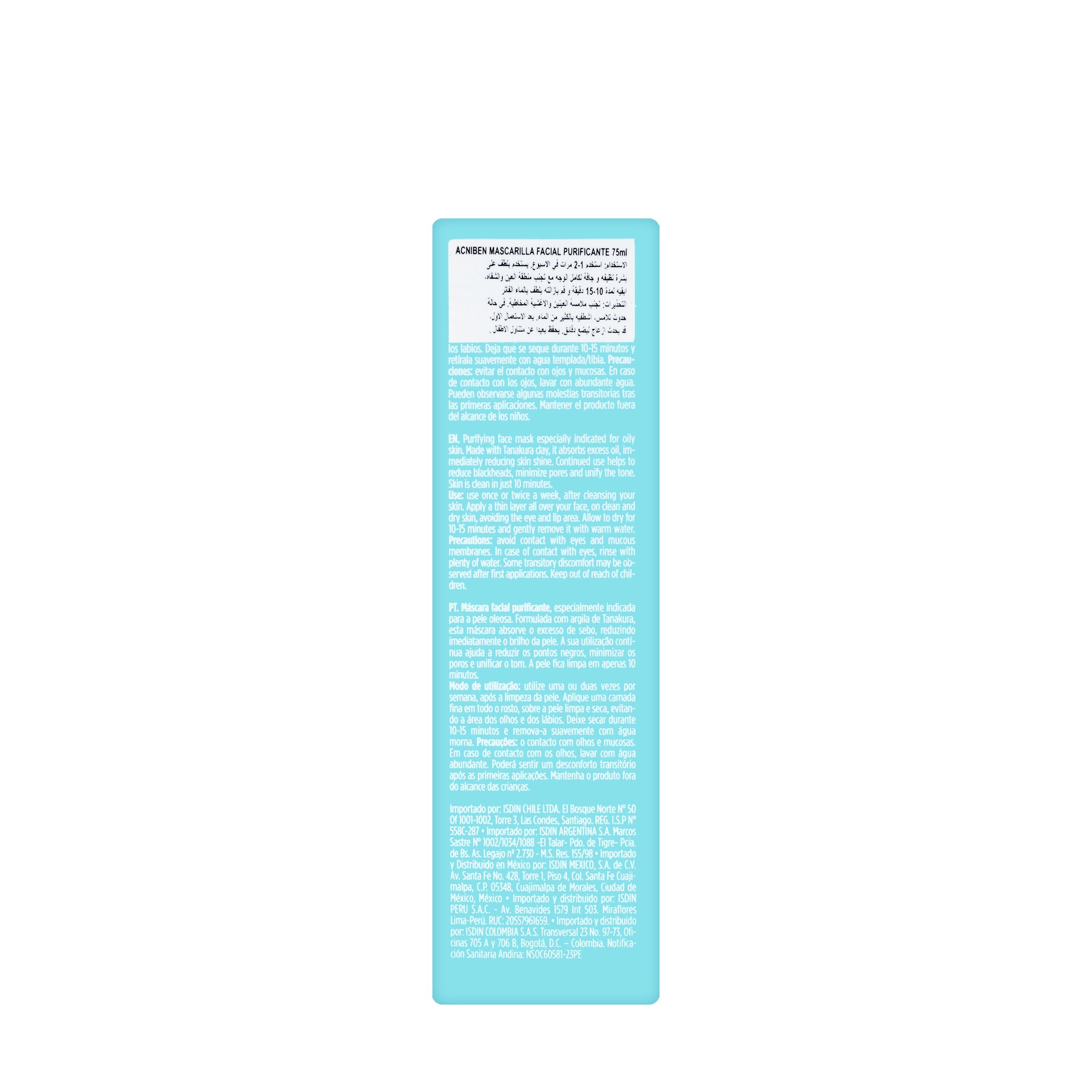 Isdin Acniben Matifying Cleanser and Facial Purify 75 ml Offer