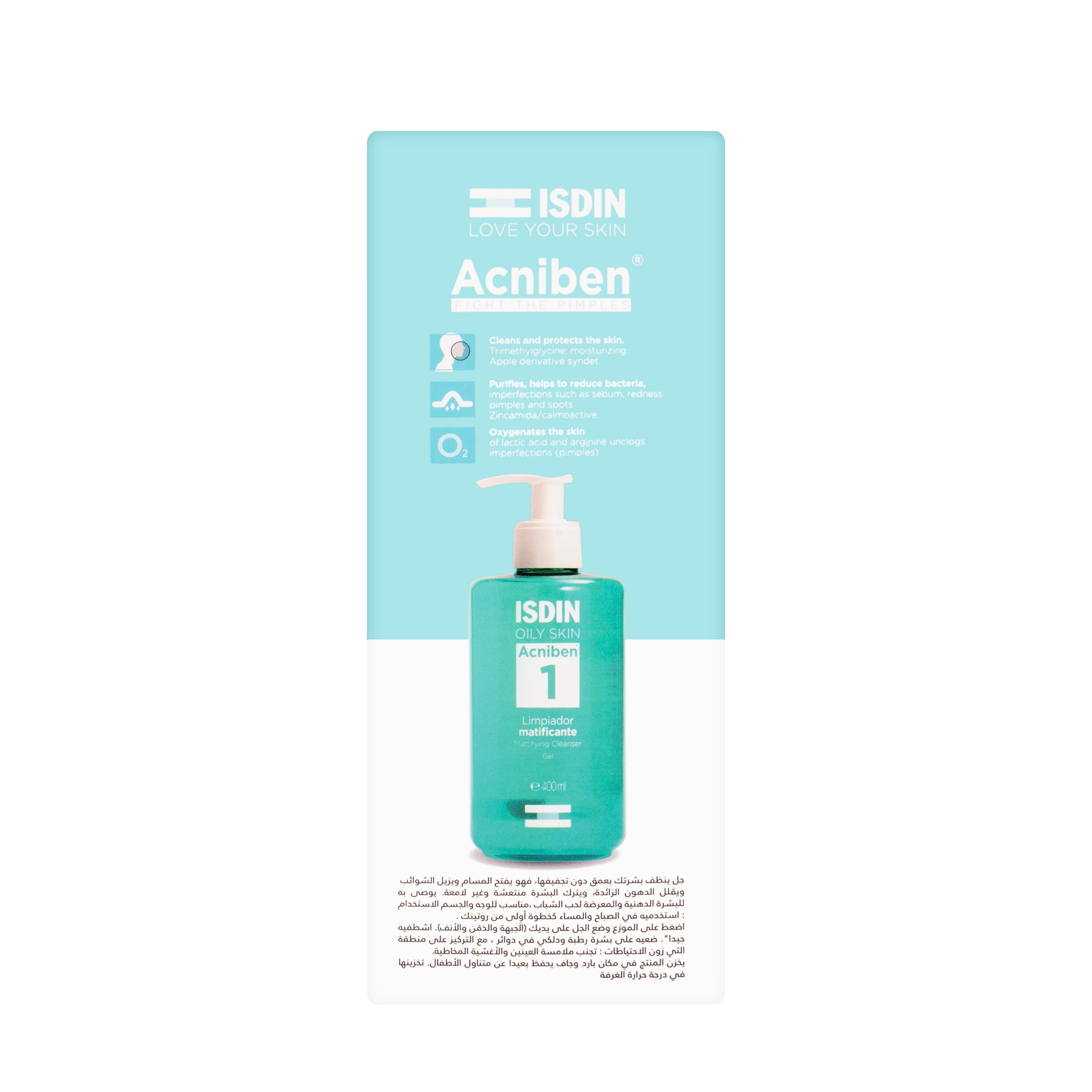 Isdin Acniben Matifying Cleanser and Facial Purify 75 ml Offer