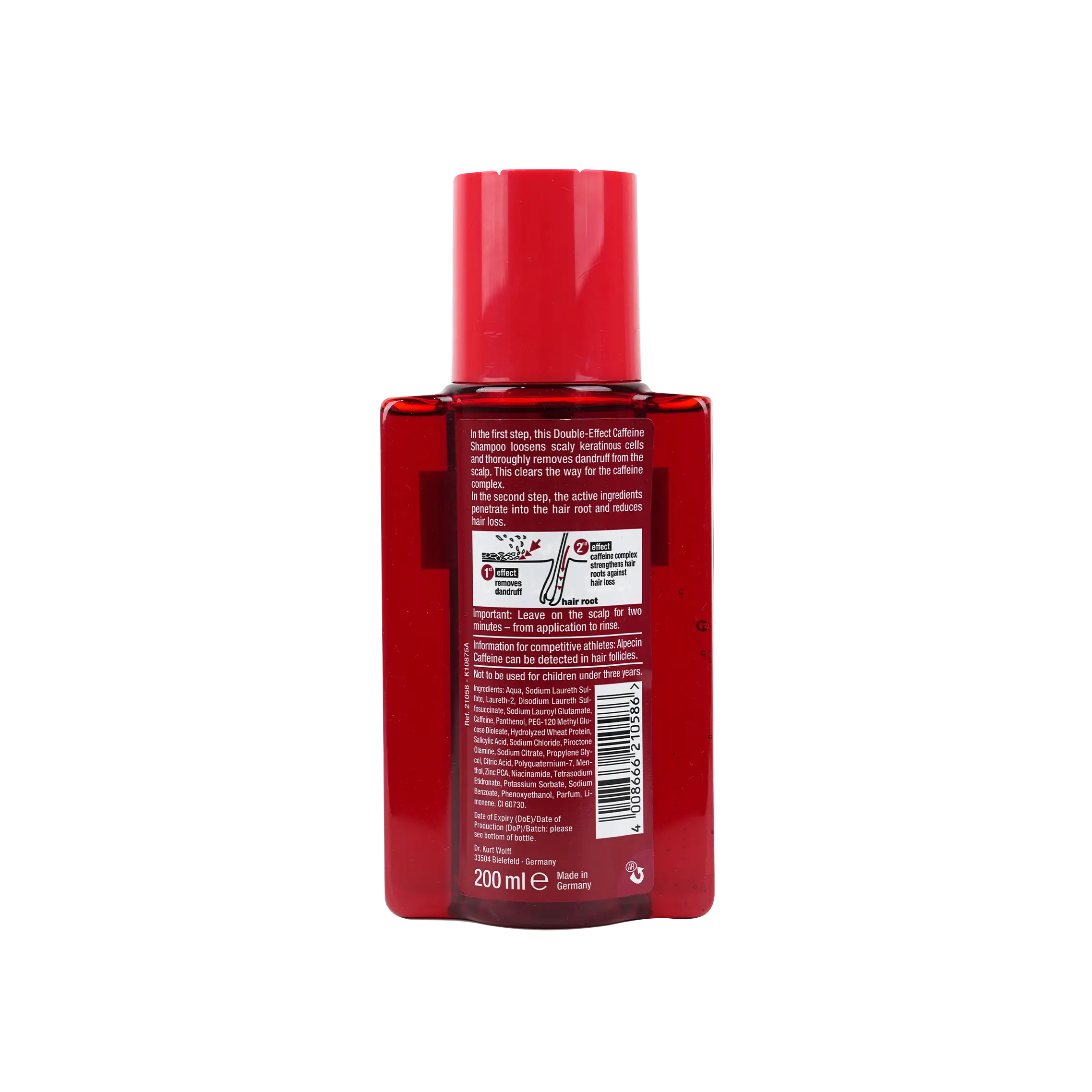 ALPECIN double effect  Caffeine Shampoo