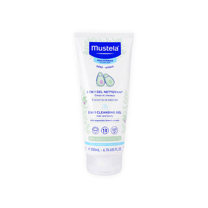 Mustela Bebe-Enfant 2 In 1 Cleansing Gel 200ml