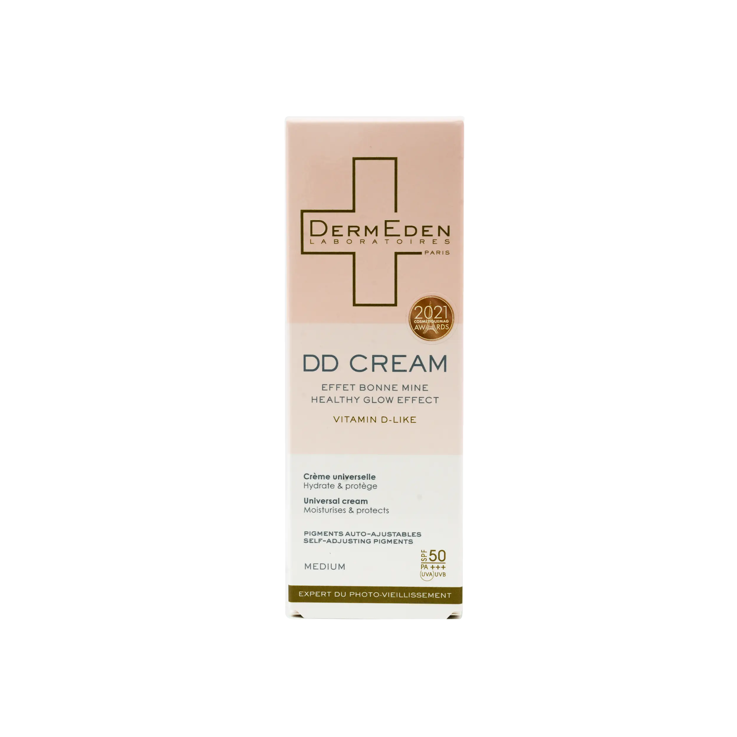 DERM EDEN DD كريم عالمي بعامل حماية 50 (50 مل) - متوسط