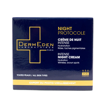 DERM EDEN NIGHT PROTOCOLE INTENSE NIGHT CREAM 50ML