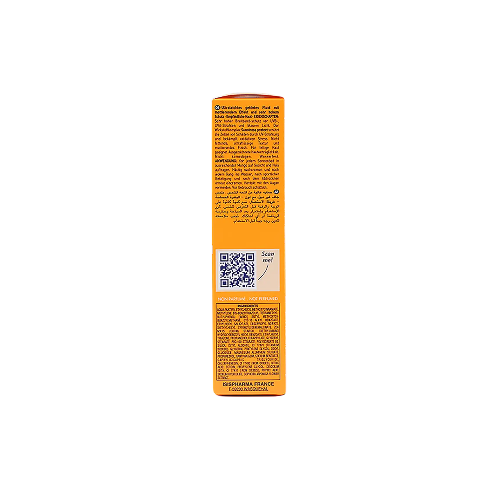 ISIS Pharma UVEBLOCK SPF50+ كريم حماية شمسية ملون جاف الملمس خفيف غير لامع