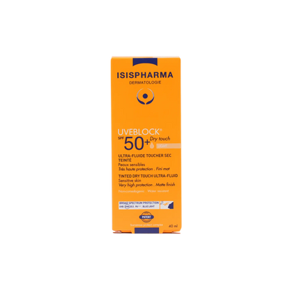 ISIS Pharma UVEBLOCK SPF50+ Tinted Dry Touch UltraFluid Light Mat