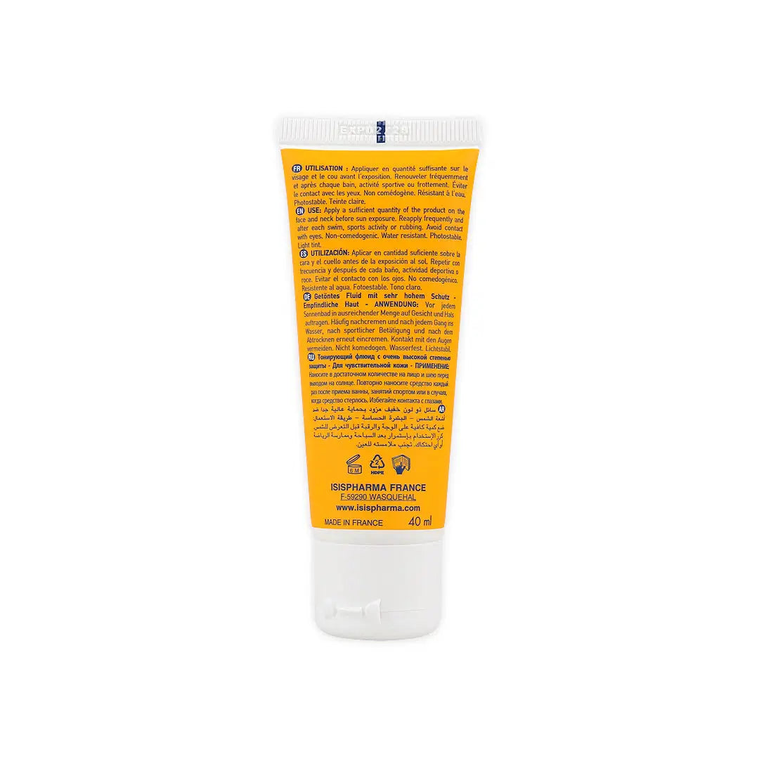 سائل يوڤيبلوك +SPF50 من أيزيس - 40 مل - ملون فاتح