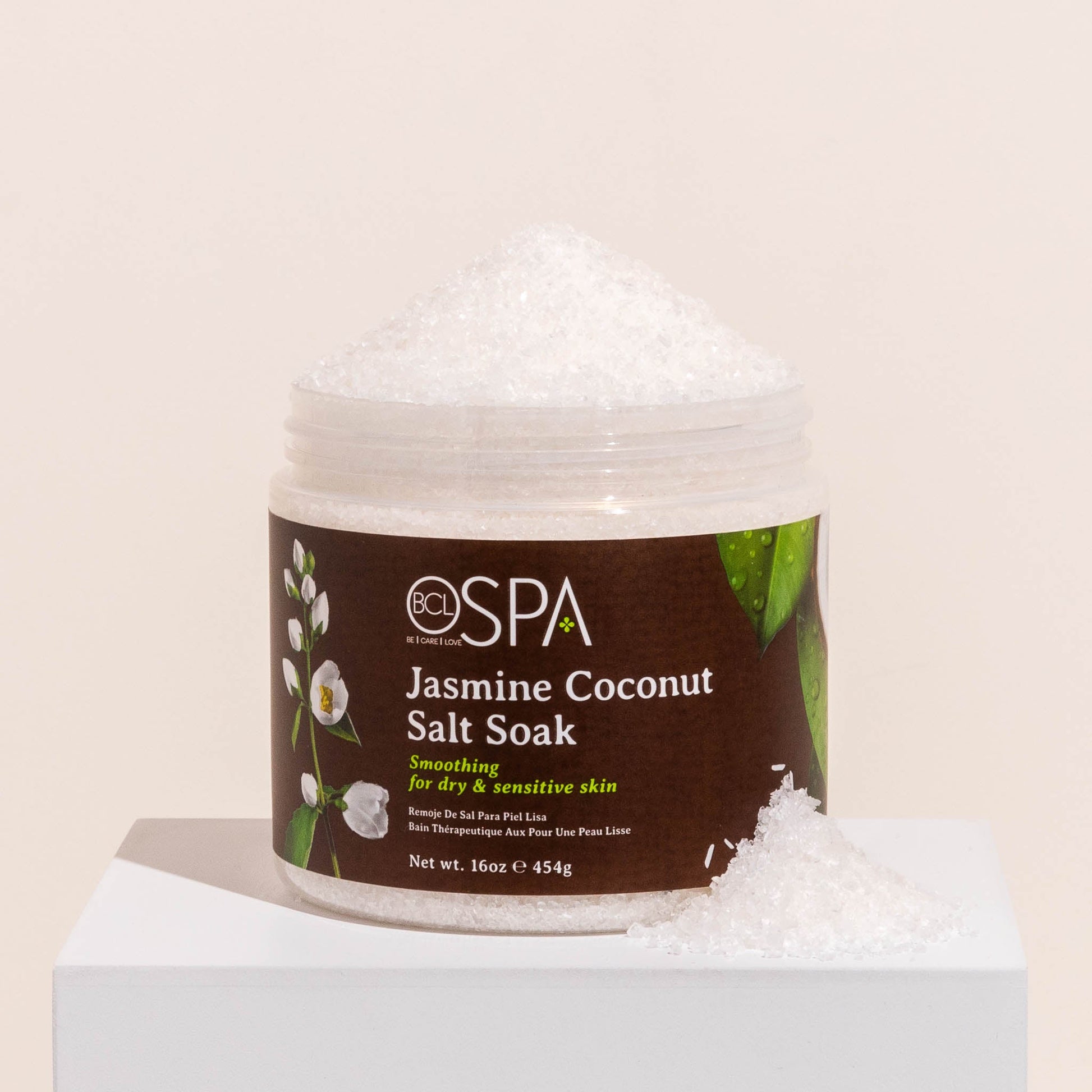 Be Care Love Jasmine Coconut Salt Soak 454gr