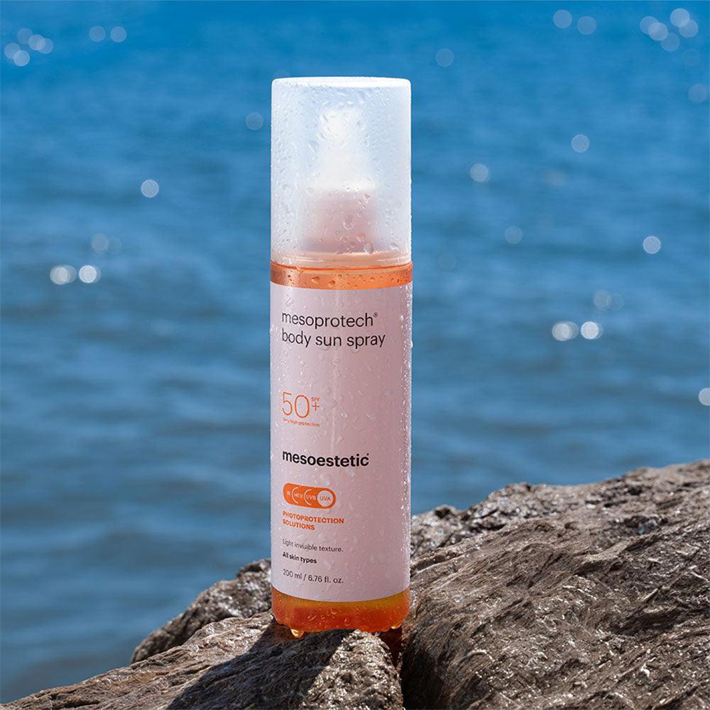 بخاخ الجسم الواقي من الشمس SPF50 من Mesoprotech