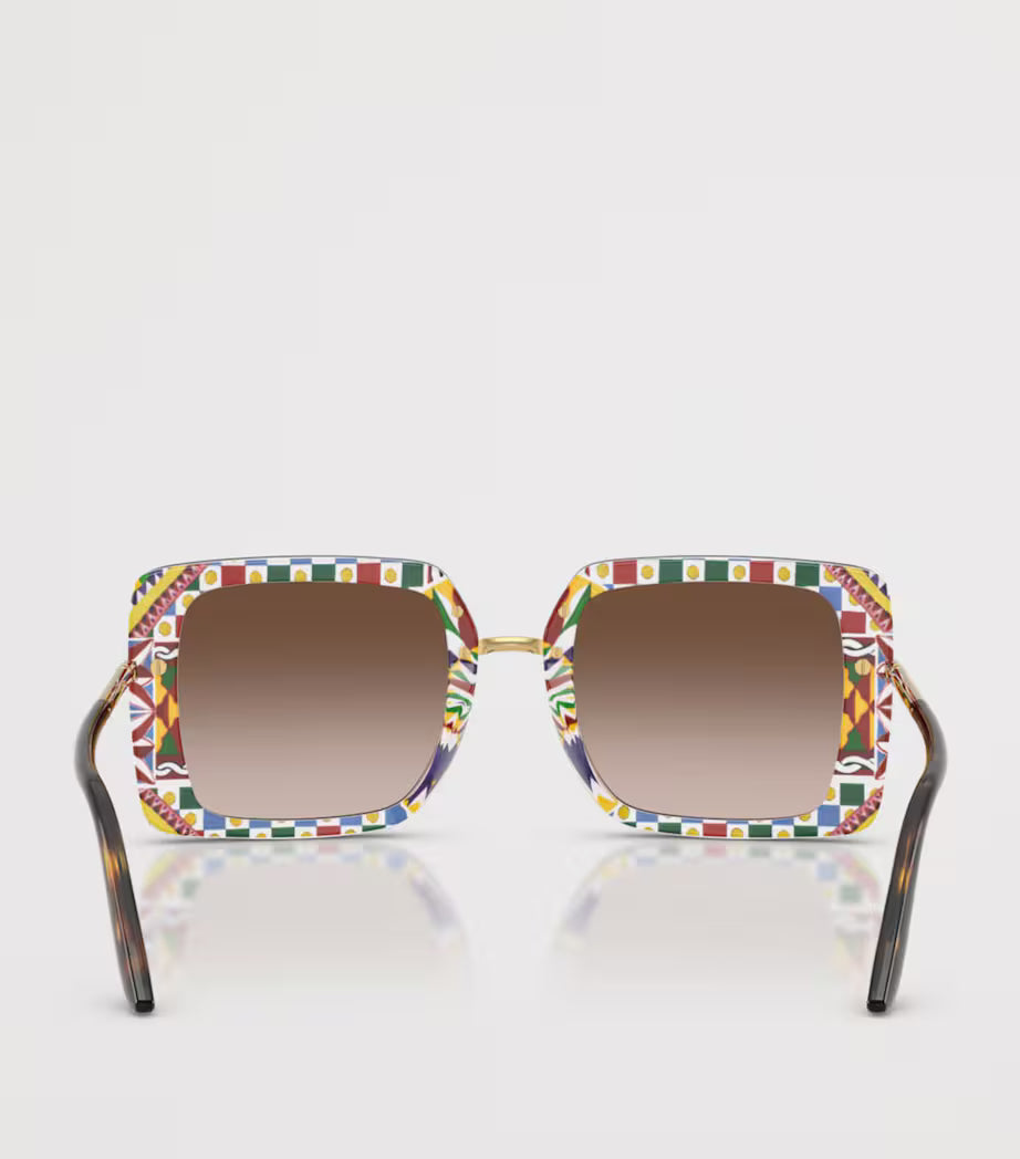 D&G DG4492 Black & Dark Grey Butterfly Sunglasses -Size 58