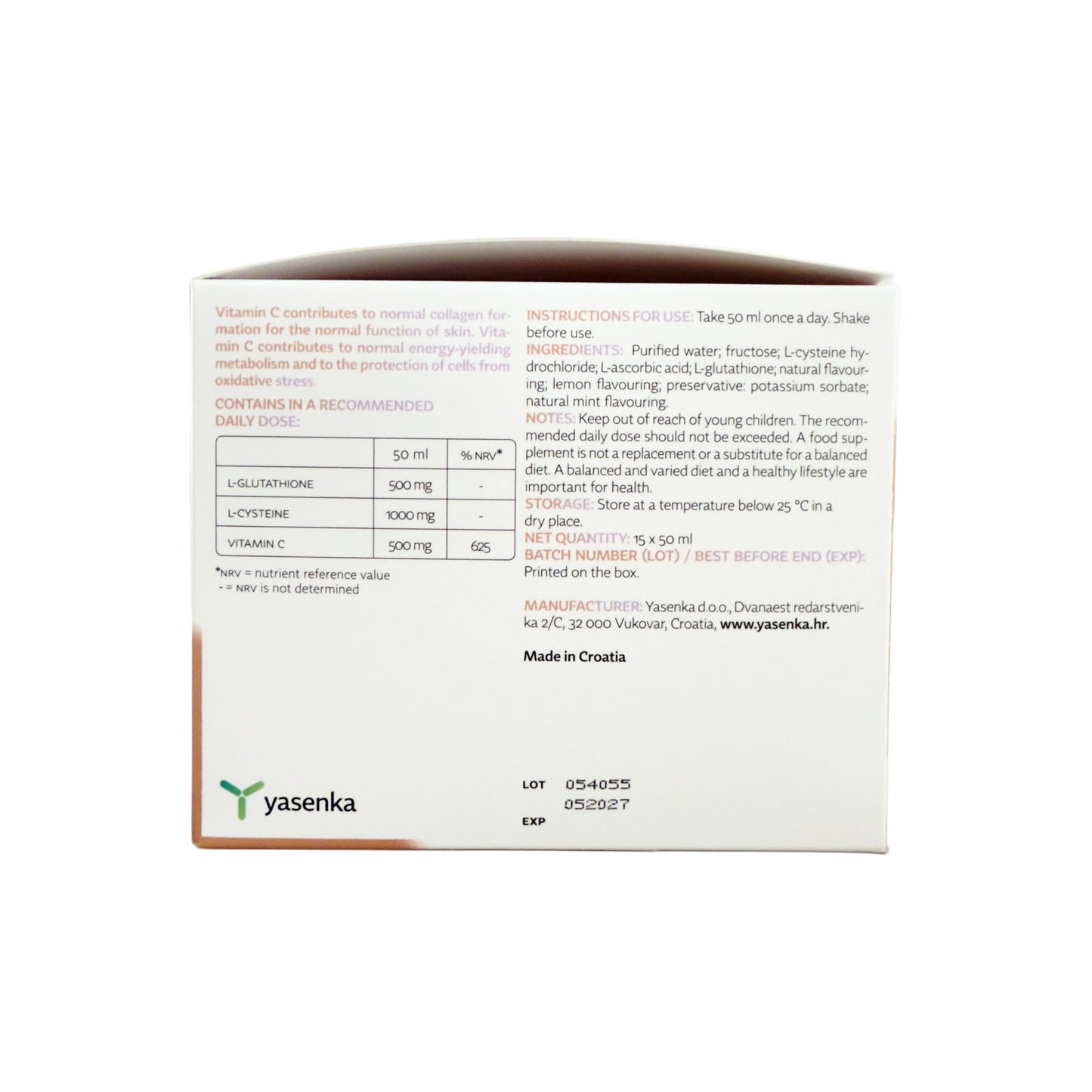 OFFER!! SKINAGE SKINSHINE WHITENING SHOT 15x25ML