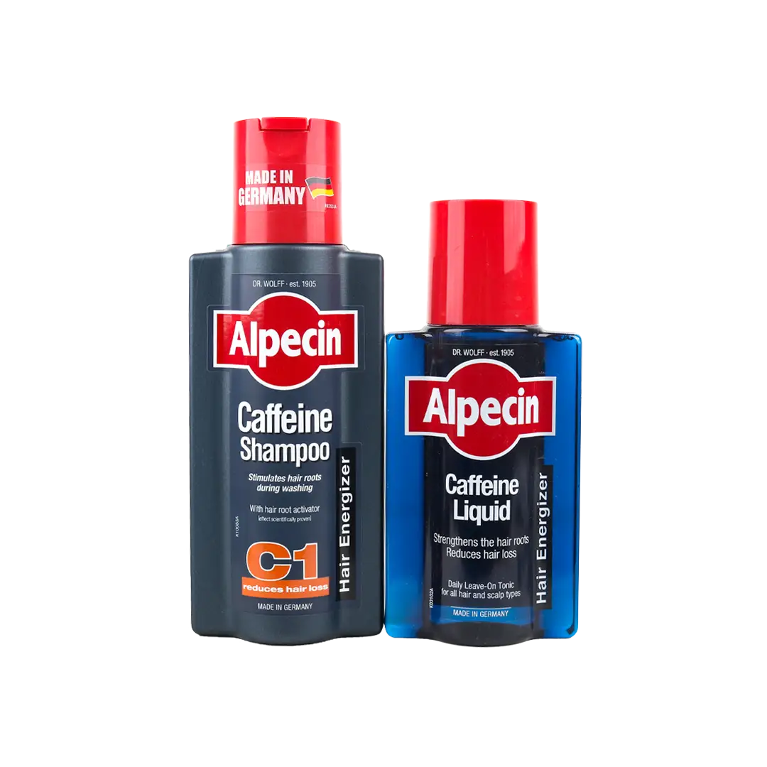 Alpecin Caffeine Liquid + Shampoo Set