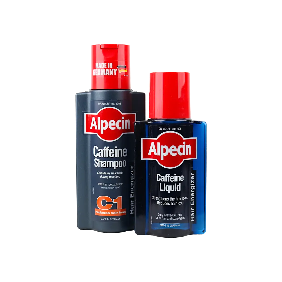 Alpecin Caffeine Liquid + Shampoo Set