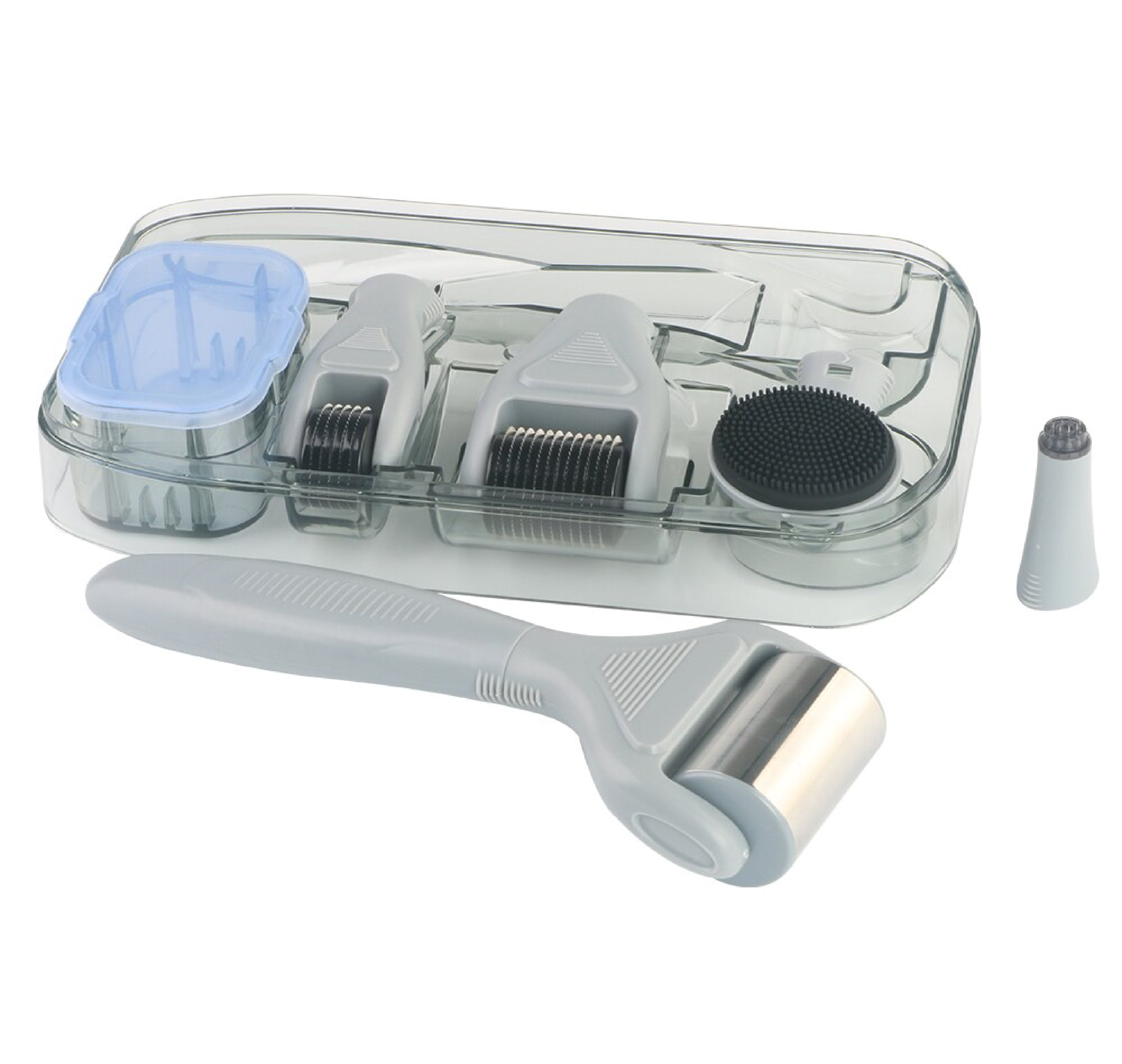 DRS 6 in 1 Ice Silver Needle Derma Roller Set