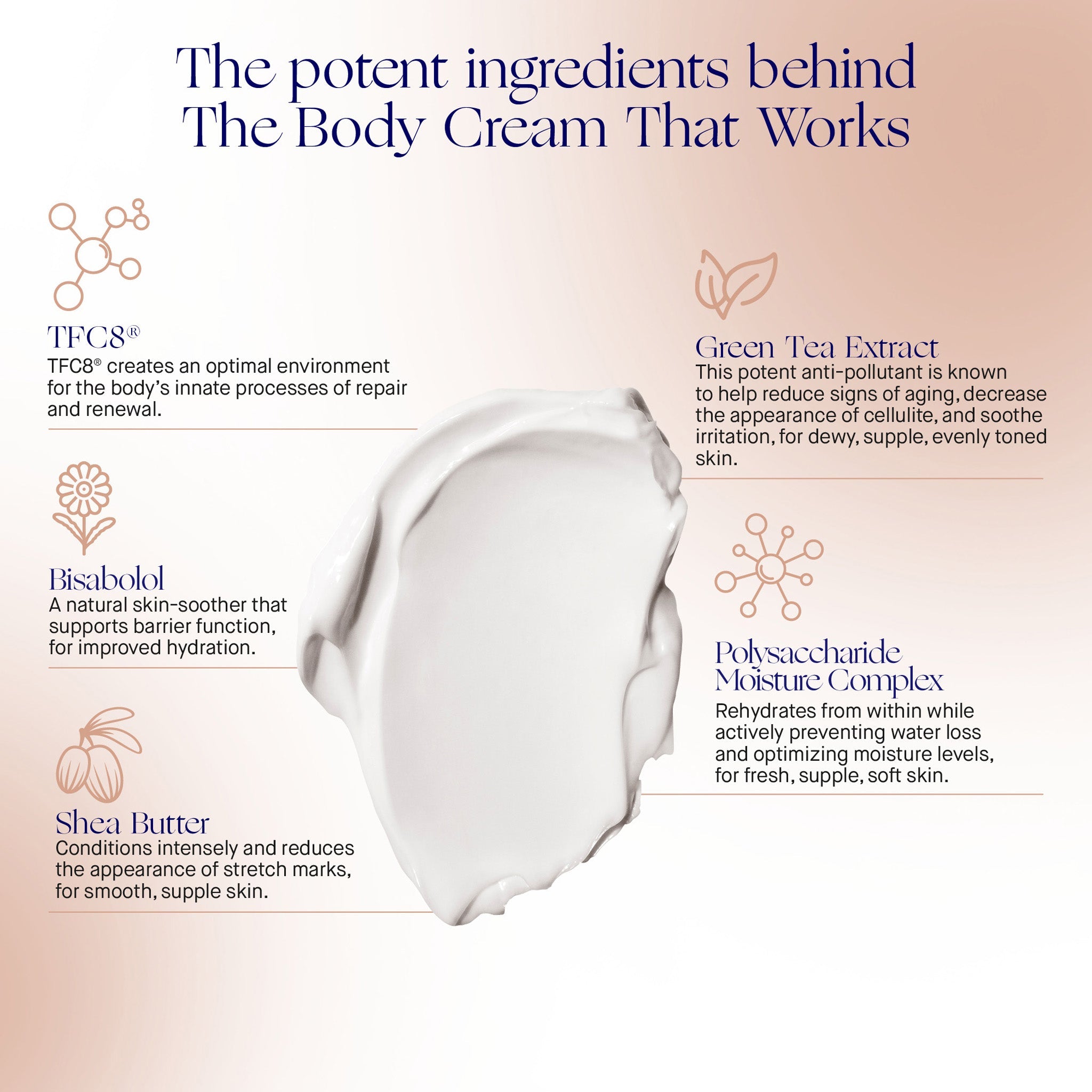 THE BODY CREAM FOR CELLULITE & STRETCH MARKS