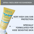Uriage Bariesun Kids Milk SPF50+ Children Sunscreen 100ml