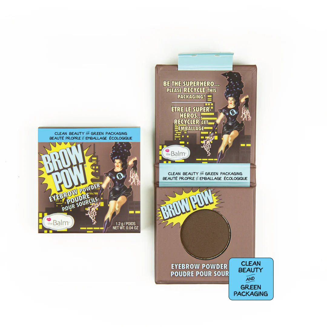 The Balm - بودرة حواجب Brow Pow® - بني غامق