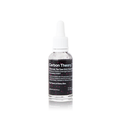 Charcoal, Tea Tree Oil & Vitamin E Overnight Detox Serum