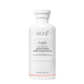 A bottle of Conditioner designed for hair exposed to sun, chlorine, and saltwater. 