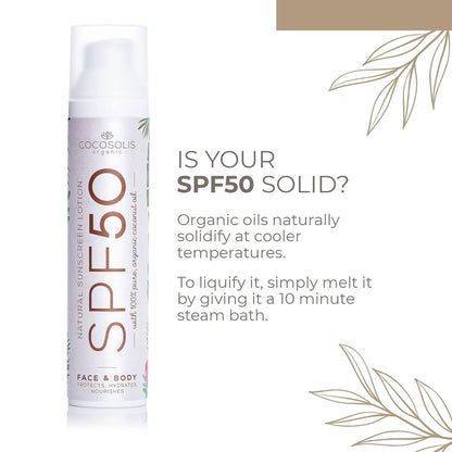 Natural Sunscreen Lotion SPF 50