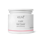 A jar of KEUNE CARE Color Brillianz Mask, designed for intensive treatment of color-treated hair.