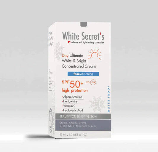 White Secret's Day Ultimate White & Bright Concentrated Cream SPF