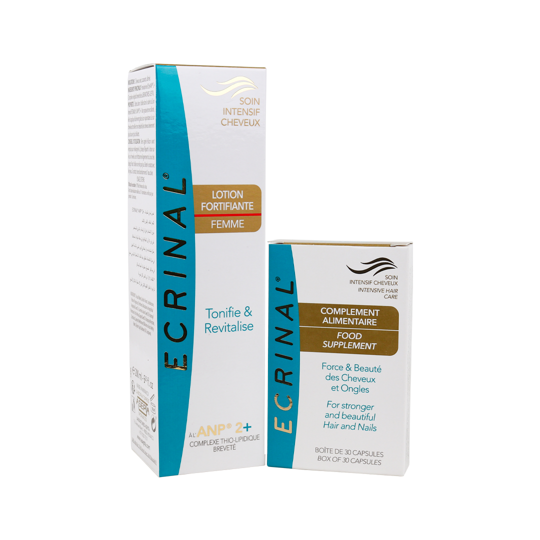 Ecrinal Caps + Anp Lotion Women-Set