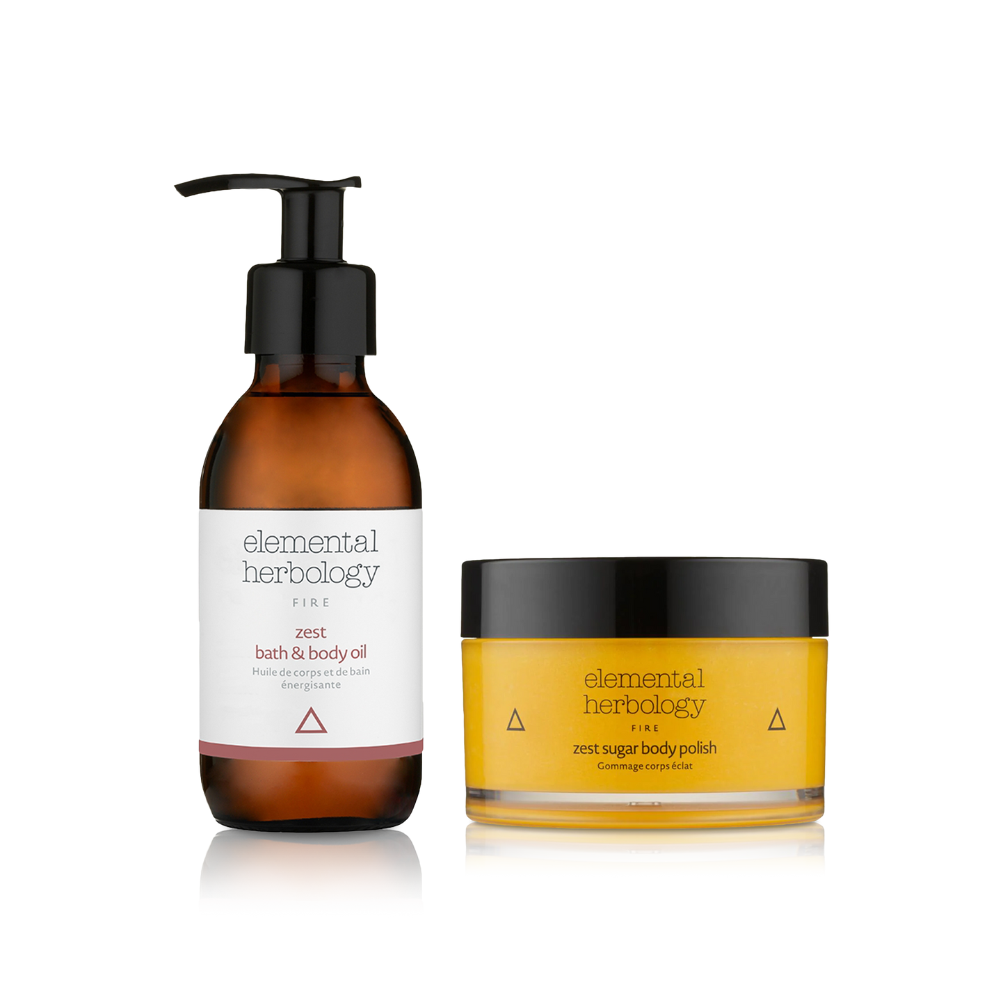 Elemental Herbology-Zest Scrub & Body Oil Duo
