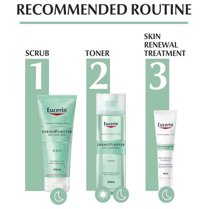 Eucerin Dermo Purifyer Oil Control Scrub 100Ml