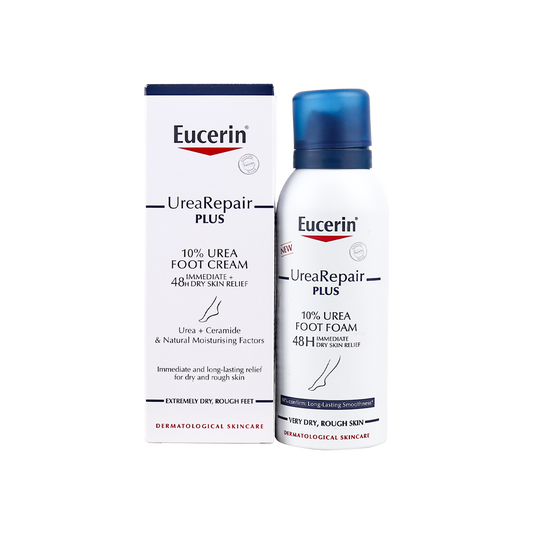 Eucerin 10% Urea Foot Foam + Cream  Set