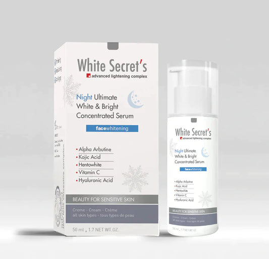 White Secret's Night Ultimate White & Bright Concentrated Serum