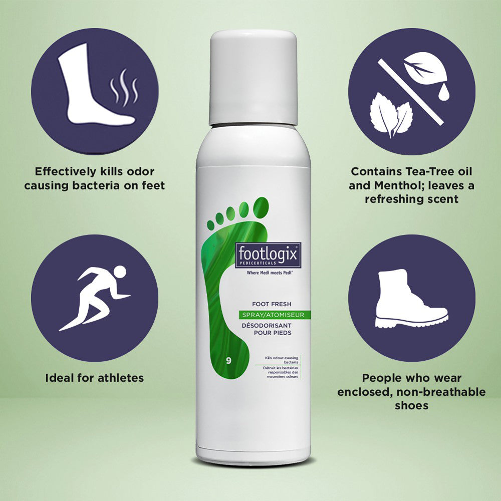 Footlogix سبراي القدم المنعش #9