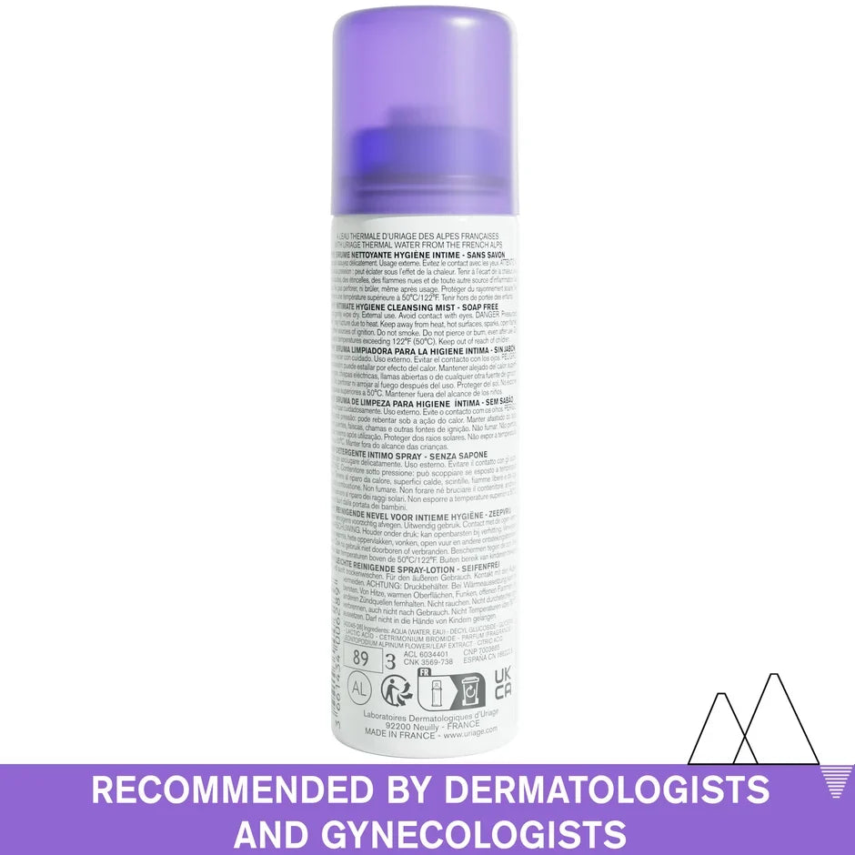 Uriage Gyn-Phy Intimate Hygiene Mist No-Rinse Spray 50ml
