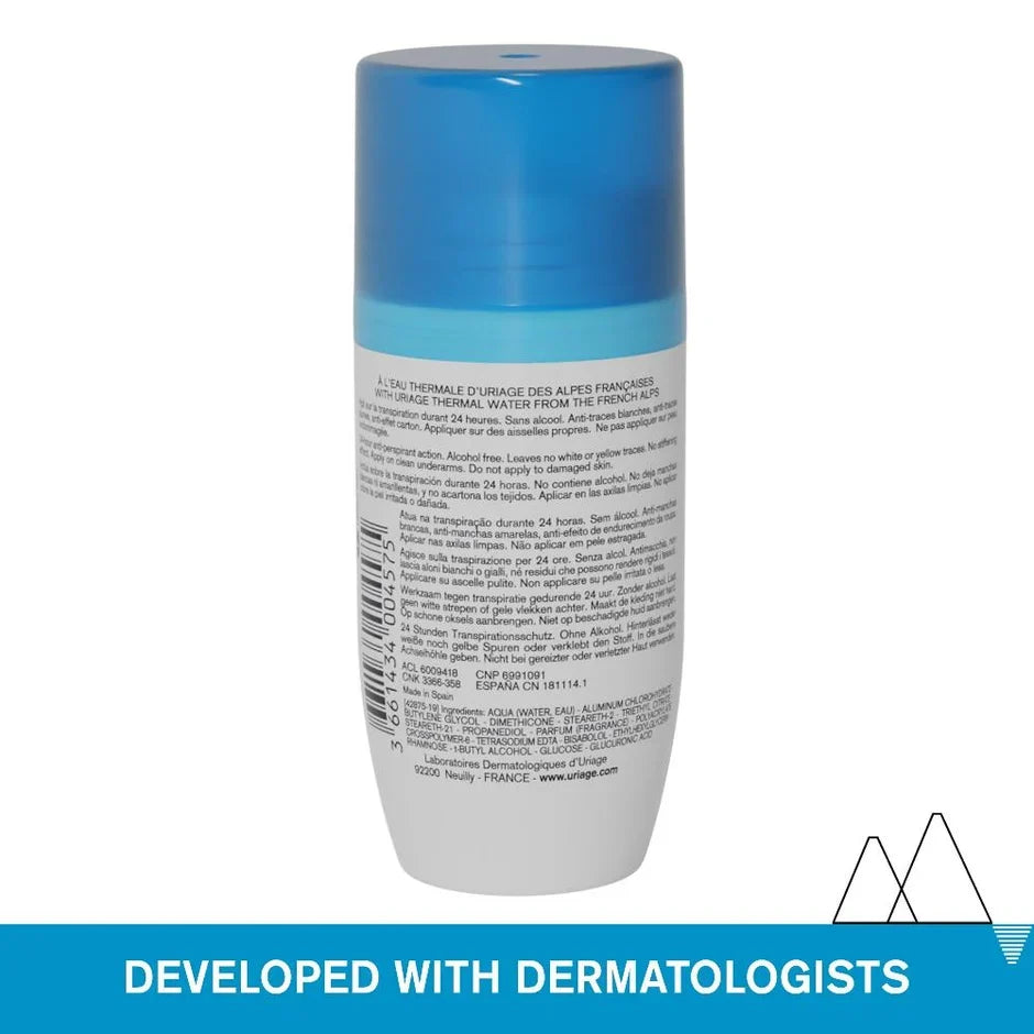 Uriage Power3 48H Anti-Perspirant Deodorant Roll-On 50ml
