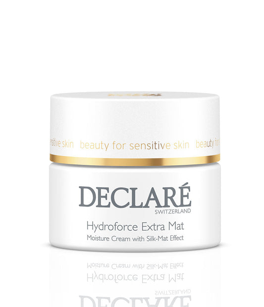  Declare cream jar on a white background