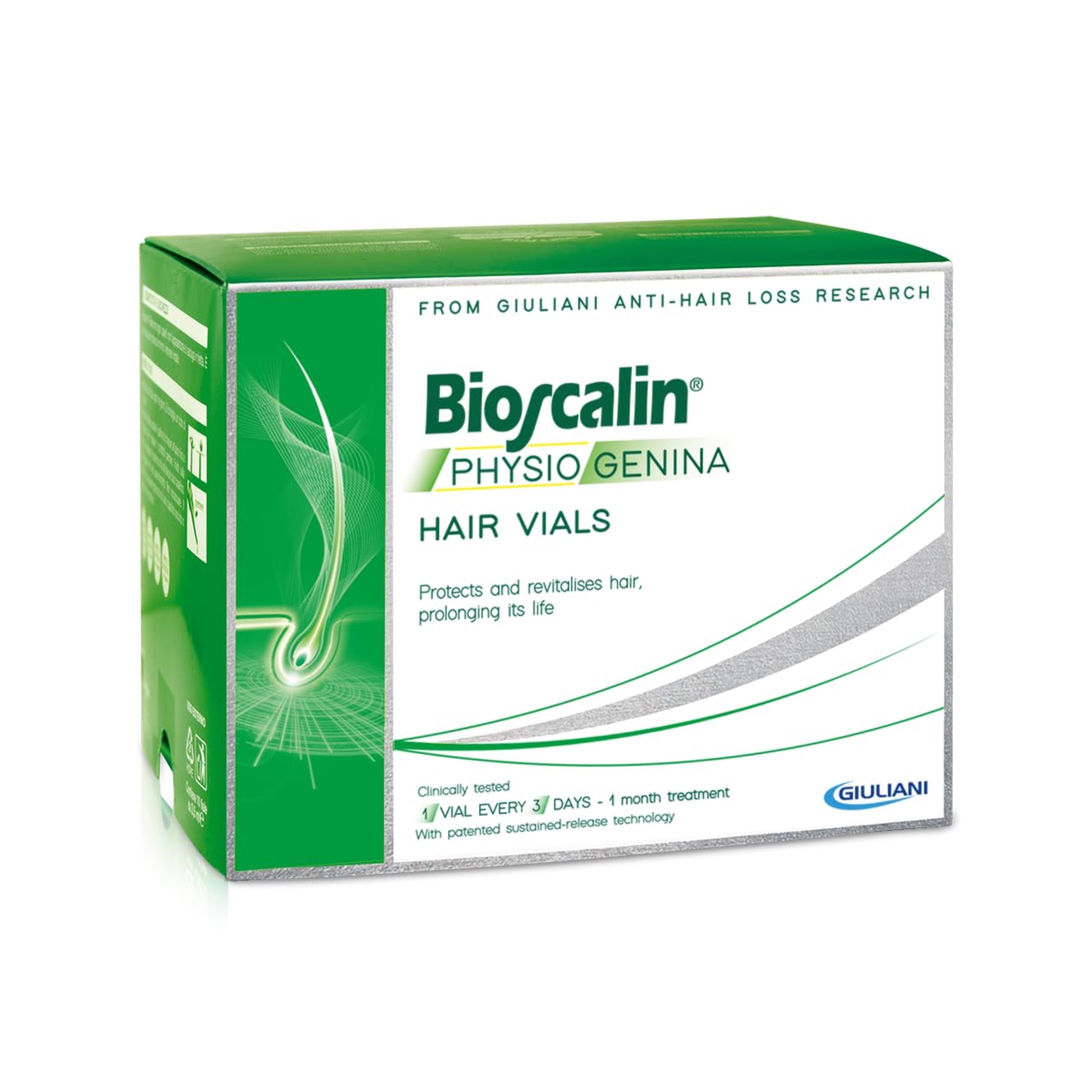 مجموعة Tricovel/Bioscalin (فيالات الشعر + شامبو) لتساقط الشعر